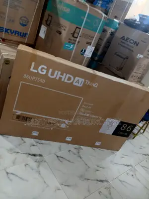 Brand New Lg 86-Inch Smart Tv – Upscaling Turns Hd to Near – Hot