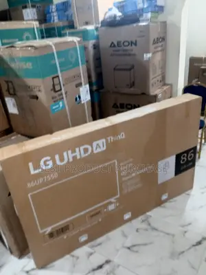 Brand New Lg 86-Inch Smart Tv – Upscaling Turns Hd to Near – Hot