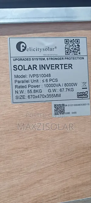 10kva Felicity Ivps Inverter