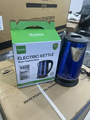 Brand New Syinix 2.2l Electric Kettle - Blue