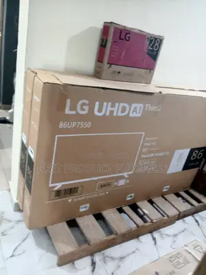 Brand New Lg 86" Up7550 Series Uhd – Voice Remote, Screen Mirroring