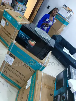Black Hisense H20mobs6 Food Prep Microwave 20l