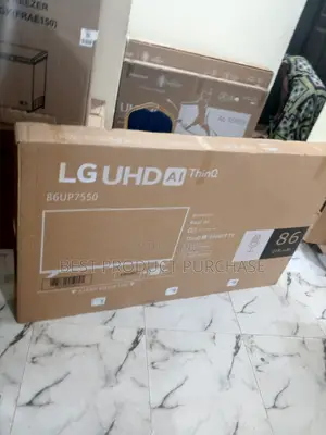Lg 86up7550 86" Smart Tv – Hdr, Virtual Surround Sound – Sealed