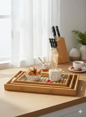3in1 Bamboo Tray