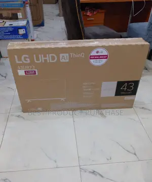 Sealed Lg 43ur73 Smart Tv 43inches - Free Delivery Within Lagos