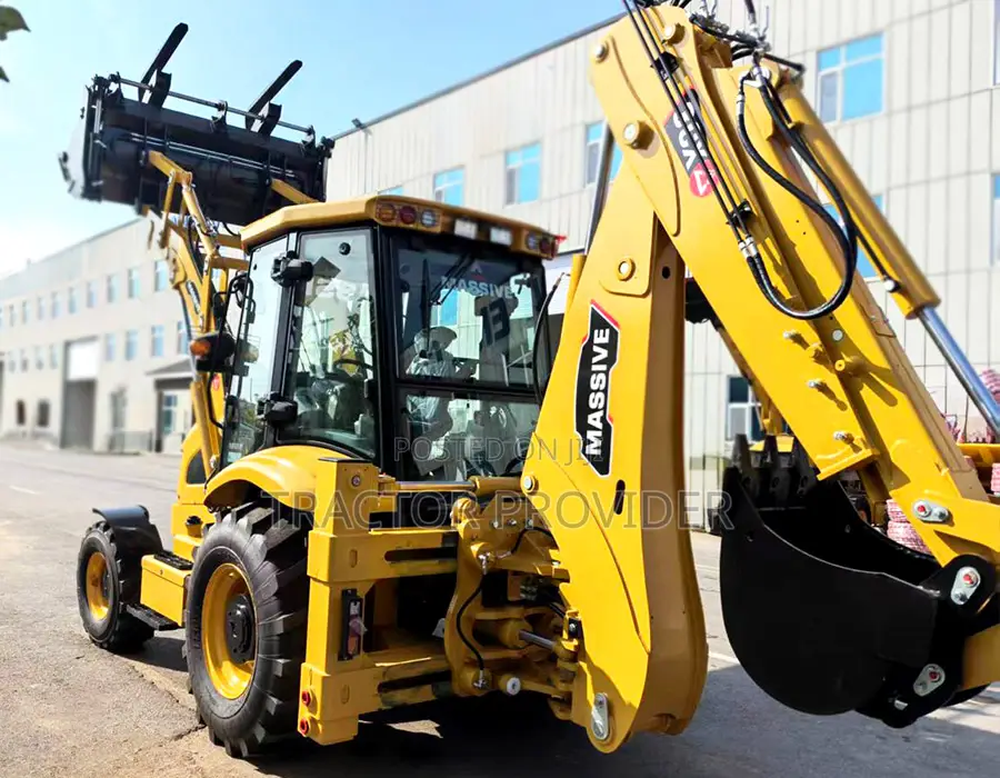 Massive 3cx Side Shift Backhoe Loader