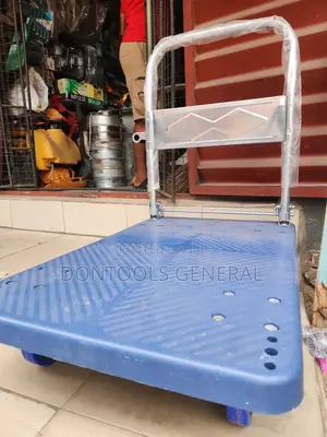 300kg Blue Flat Platform Trolley