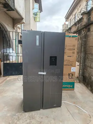 Hisense Dual Door 529l Model Rs5p558nmsn With Dispenser
