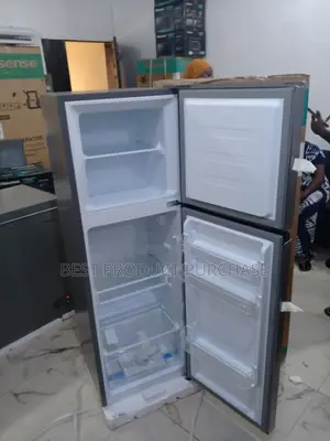 New Hisense 200dr Fridge – Reversible Door, Adjustable Legs – Sealed P