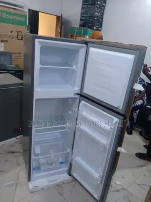 Hisense 200dr Silver Refrigerator – 154l, Double Door – Pay on Deliver