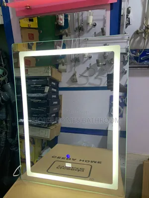 Square Led Mirror With 3 Light 60 X 80