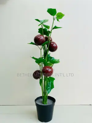 75cm Plum Fruit Mini Potted Plant–Chic Artificial Greenery for Modern