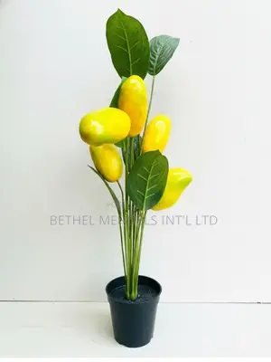 Artificial Mango Fruit Mini Potted Plant – 75cm