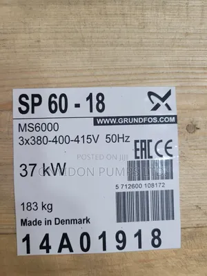 Grundfos Submersible Pump 50hp