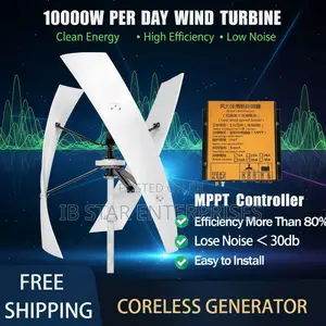 10000w Per Day Vertical Wind Turbine – Power Security Starts Here
