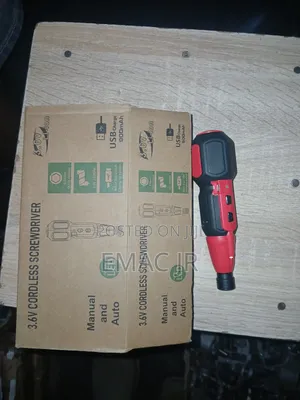 Amir 3.6v Cordless Electric Screwdriver.