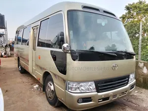Toyota Coaster 2017 Gold