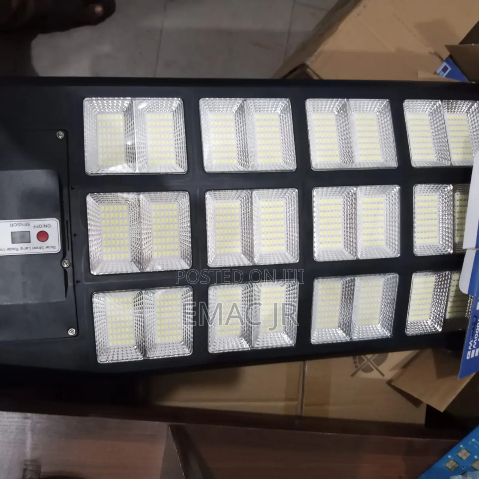 Solar Led Street Light With a Radar Motion Sensor.