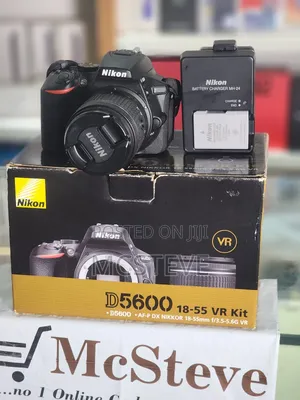 Nikon D5600 DSLR Camera With 18-55mm Wifi/Bluetooth