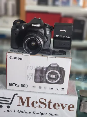 Canon Eos 60d DSLR Camera With 18-55mm Lens Open Box