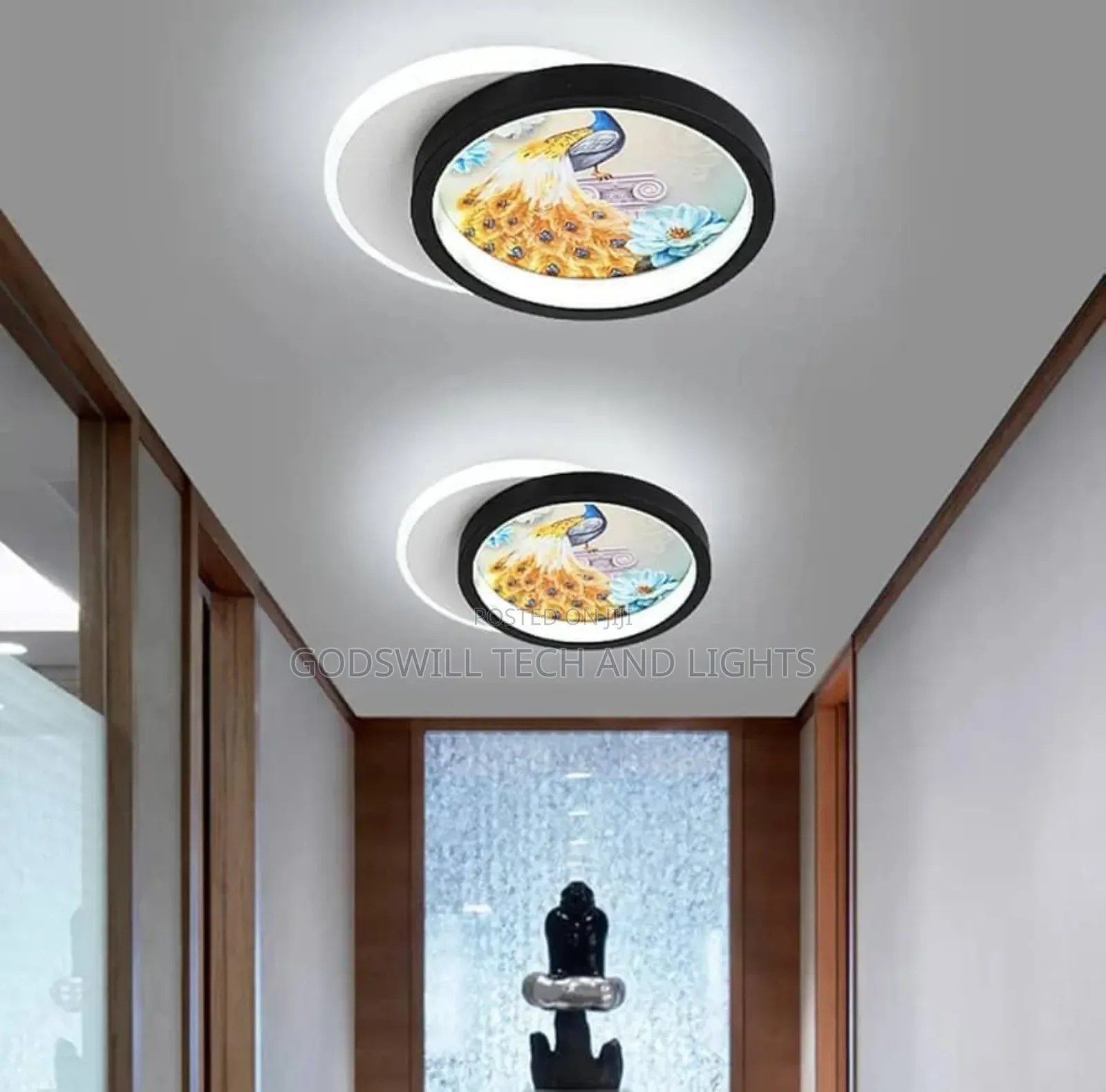 Peacock Ceiling Light