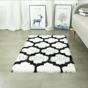 180x220cm Sheepskin Carpet Sofa Floor Mat