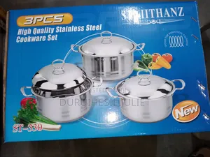 3pcs High Quality Stainless Steel Pot Set
