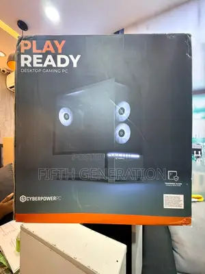 New CyberpowerPC Prebuilt Gaming PC GM 99605 16GB AMD Ryzen 5 SSD 1T