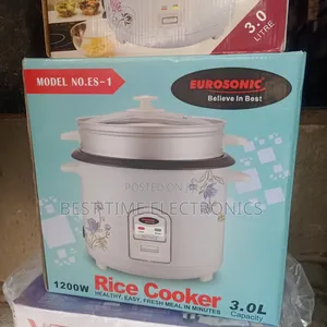 Eurosonic 3ltrs Electric Rice Cooker