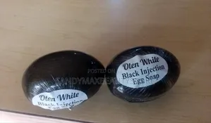 Oten White Black Injection Egg Soap