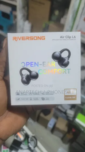 Riversong Air Clip L6 Open Ear True Wireless Earbuds 40hours Playing