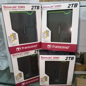Transcend 2tb USB 3.1 Storejet 25m3 Portable Hard Drive