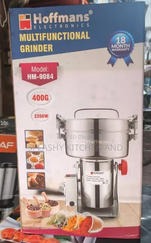 Hoffmans Multifunctional Dry Spice Grinder 400g - 2200w