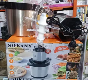 Sokany 8l Multipurpose Yam Pounder Food Processor Machine