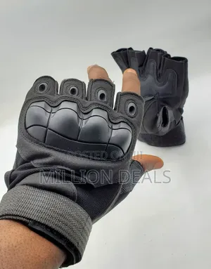 Stylish Sport Gym Biker Rip Cut Men's Gloves