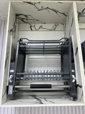 60cm Grey Elevator Plate Rack