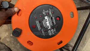 4 Way Industrial Extension Wire Cable Reel 4mm Wire X 50m