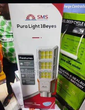 18eyes SMS Solar Street Lights