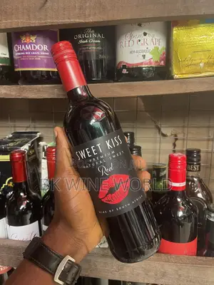 Sweet Kiss Premium Red Wine - 75cl X 12 Bottles