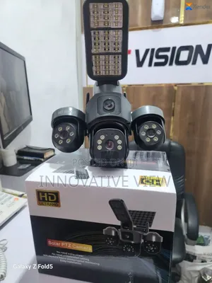 Security 3 Lens Camera Full Colour View With Light