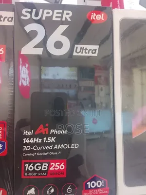 New Itel S26 Ultra 256 GB