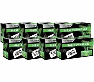 Carte Noire Espresso Bio - 10 Nespresso Compatible Aluminum Capsules