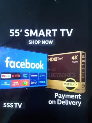 55 Inches With 2.0ch Speaker High Definition Entertainment Tv