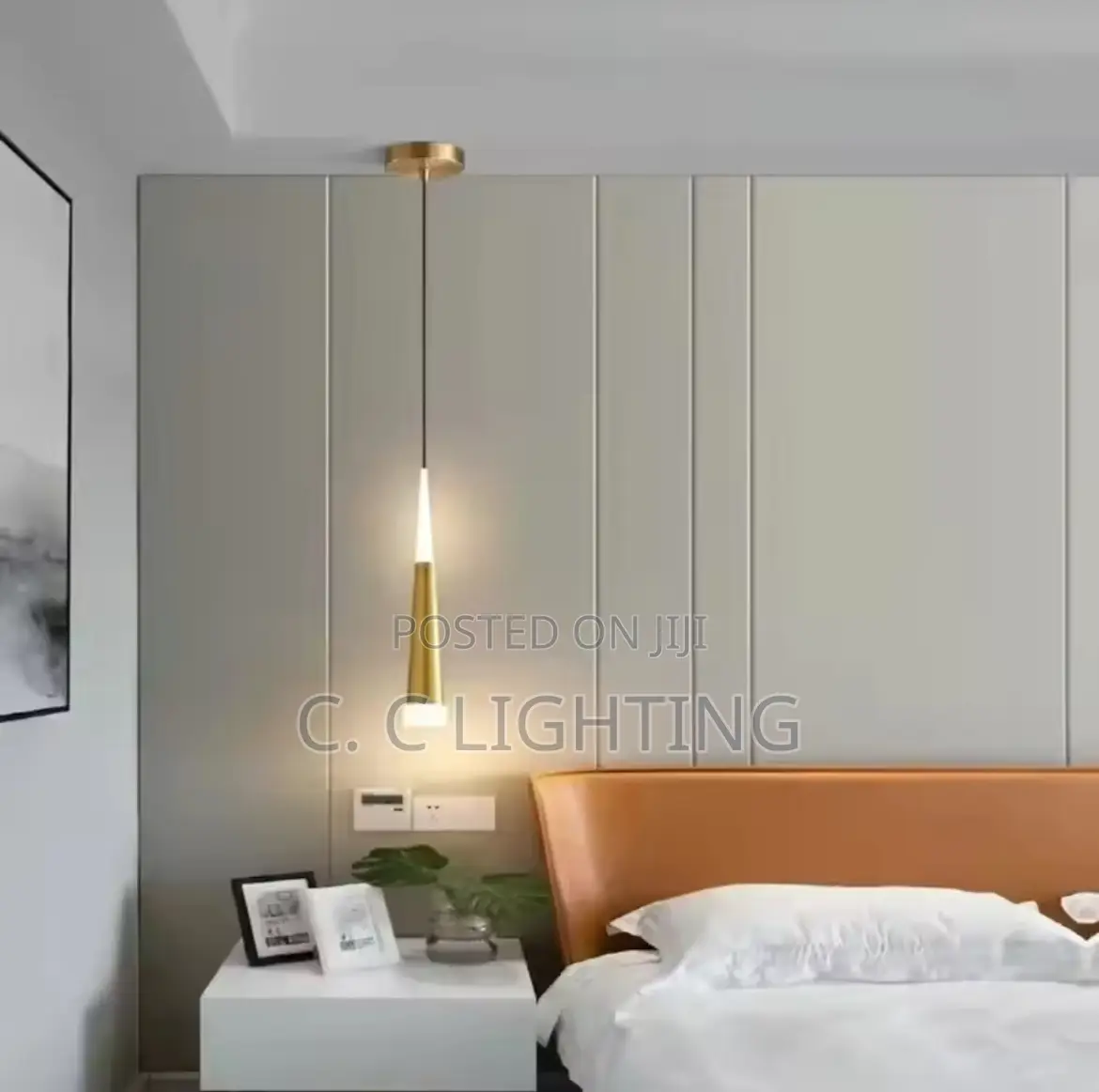 Led Pendant Lamp Long Hanging Wire Bedside Living Dining