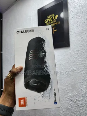 JBL Charge 5 Portable Speaker – 40w Punchy Sound + Powerbank