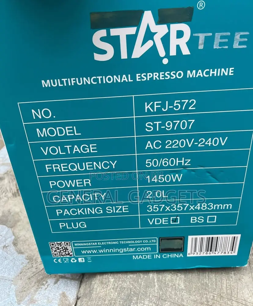 Espresso Coffee Marker Machine