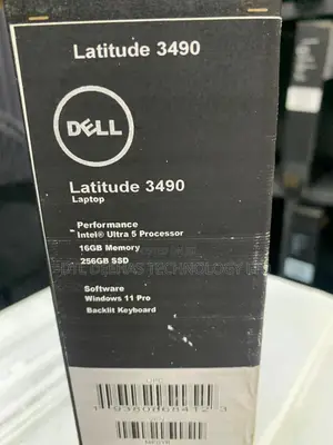 New Laptop Dell Latitude 3490 16GB Intel Core Ultra 5 SSD 256GB