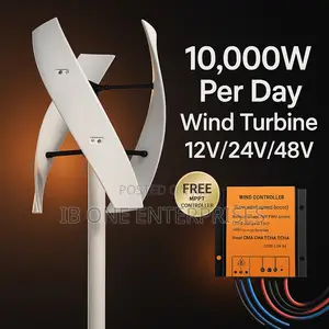 Own the Wind: 10000w Per Day Vertical Turbine True Energy Independence