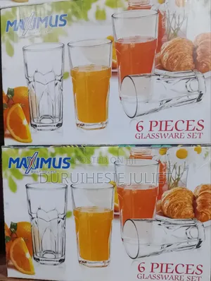 Glass Cup 6 Pcs