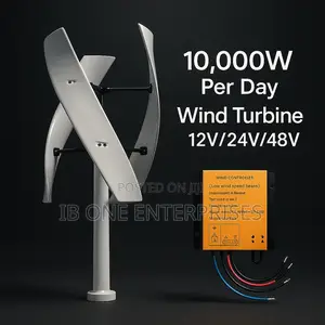 Built to Run Non‐Stop: 10000w 48v Per Day Vertical Wind Turbine